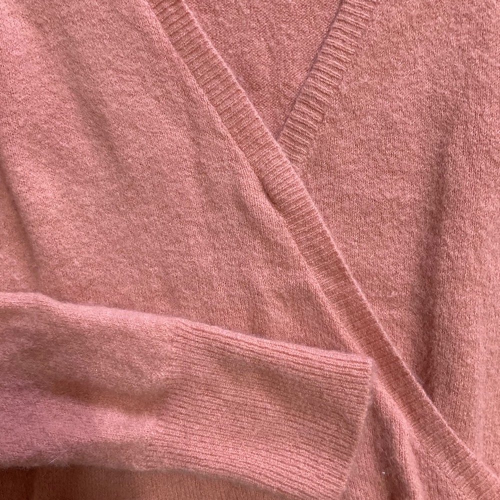 Madewell V-Neck Wrap Sweater - Picture 7 of 10
